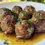 Tender Greek Meatballs in Lemon Sauce