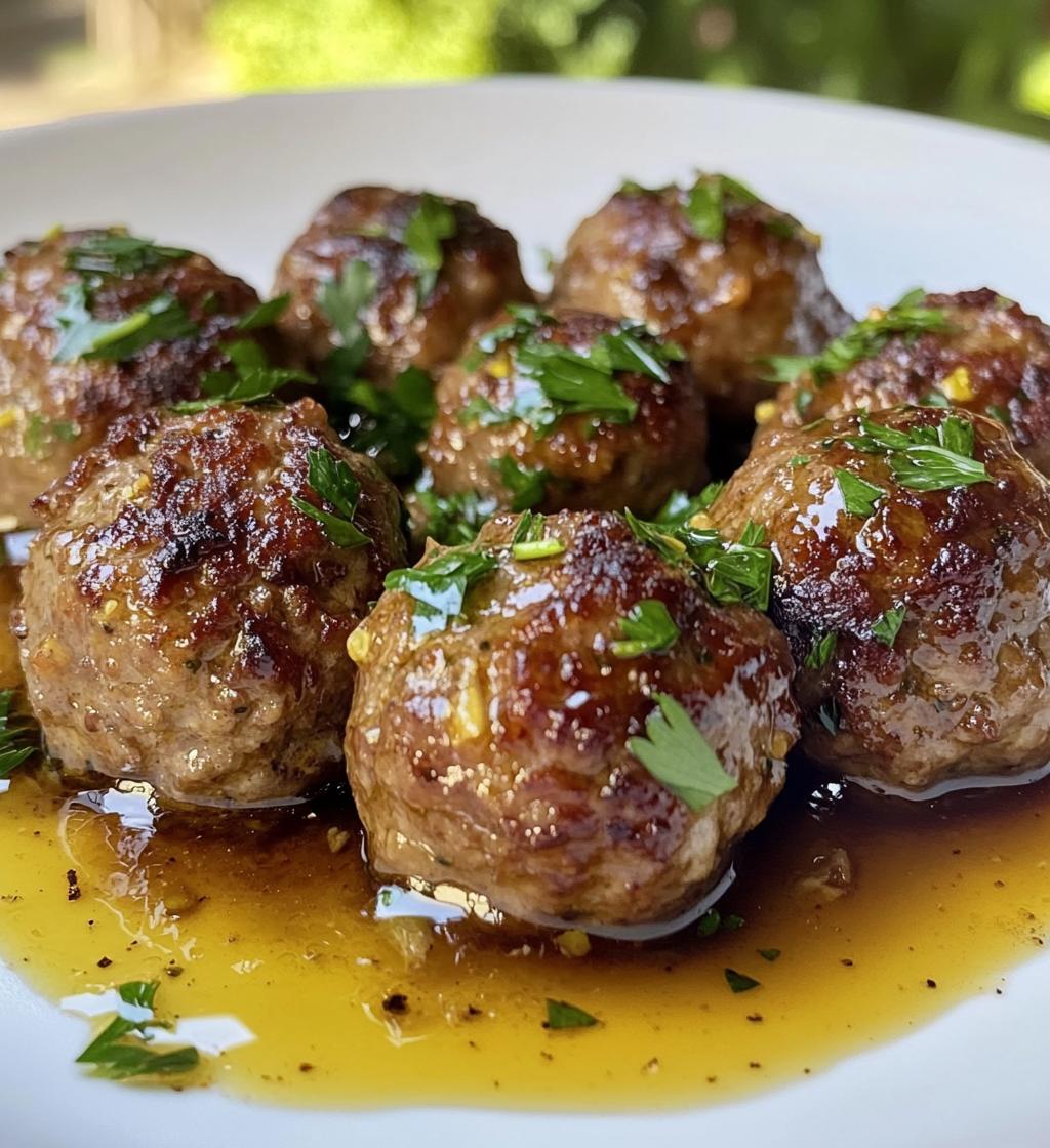 Tender Greek Meatballs in Lemon Sauce