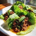 Thai Basil Beef Rolls