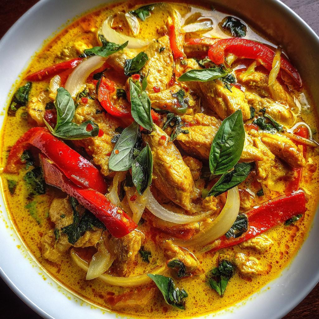 Thai Coconut Curry Chicken - detail 1