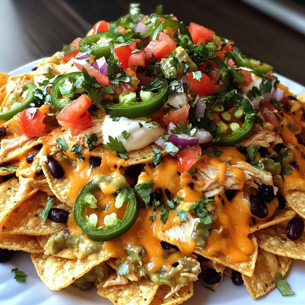 Ultimate Loaded Chicken Nachos – Cheesy, Easy, and Crowd-Pleasing Every Time - detail 1