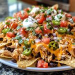 Ultimate Loaded Chicken Nachos – Cheesy, Easy, and Crowd-Pleasing Every Time