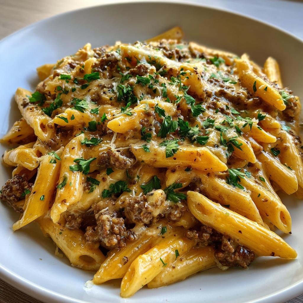 Velveeta Beef Stroganoff and Penne Pasta - detail 1
