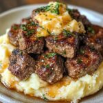 cajun steak bites cheesy mashed potatoes cowboy butter