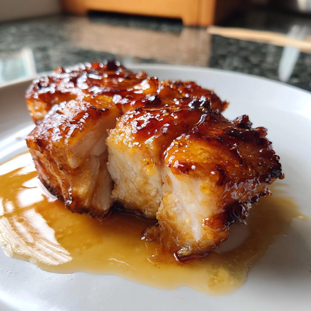 chicken with honey - detail 1