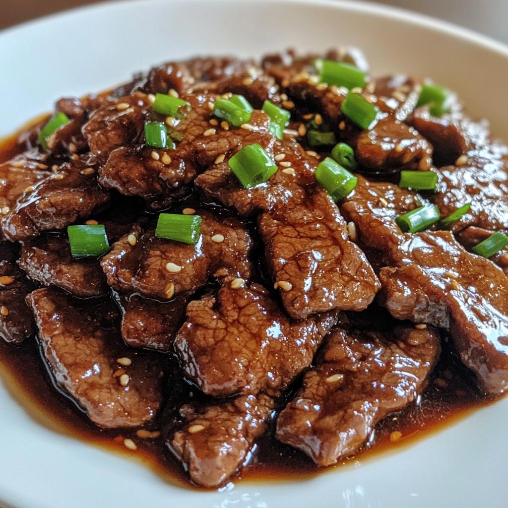 classic mongolian beef recipe