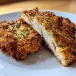 crispy baked chicken breast parmesan garlic