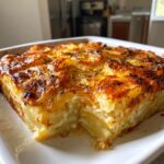 decadent creamy potato bake