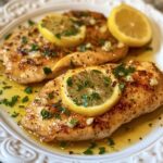 gourmet lemon garlic chicken medallions