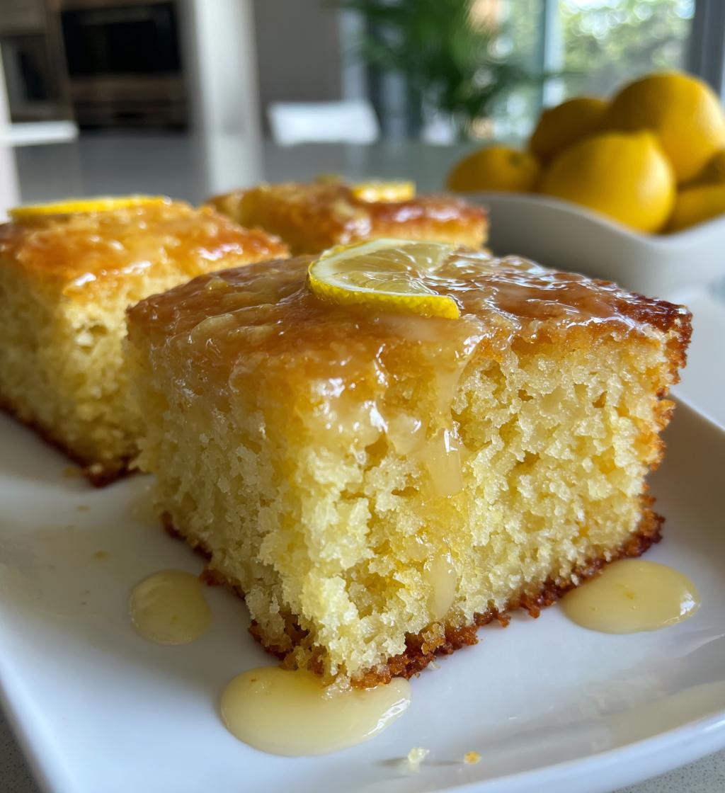 lemon brownies zesty lemon glaze
