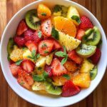 refreshing citrus fruit salad honey lime dressing