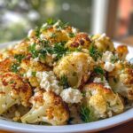 roasted cauliflower with feta and fresh herbs recipe