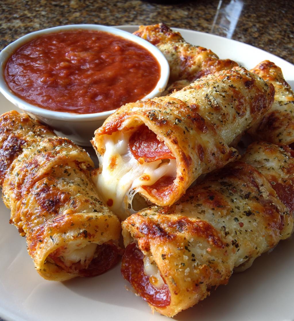 11-Minute Cheesy Pepperoni Pizza Roll Ups You'll Crave