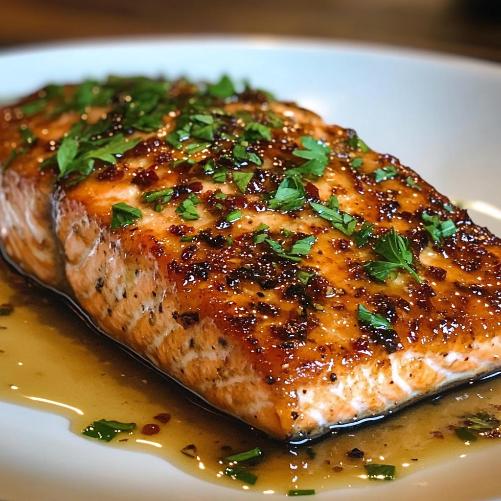 25-Minute One-Pan Honey Garlic Butter Salmon