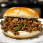 30-Minute Philly Cheesesteak Sloppy Joes Recipe - So Cheesy!