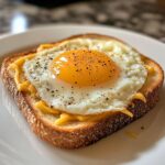 Air Fryer Egg & Cheese Toast – Breakfast in Minutes!