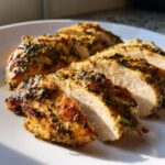 Air Fryer Garlic Herb Chicken Breast