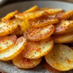 Air Fryer Sliced Potatoes