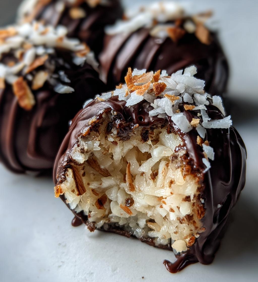 Almond Joy Truffles