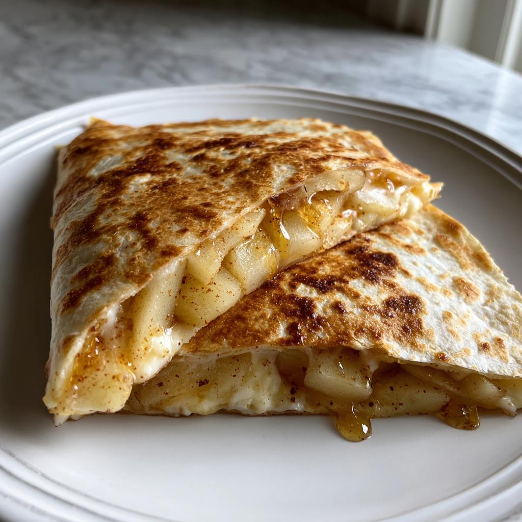 Apple Cream Cheese Quesadillas