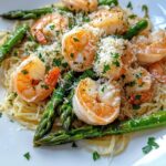 Asparagus & Shrimp with Angel Hair is a perfect example of how simple ingredients can come together!