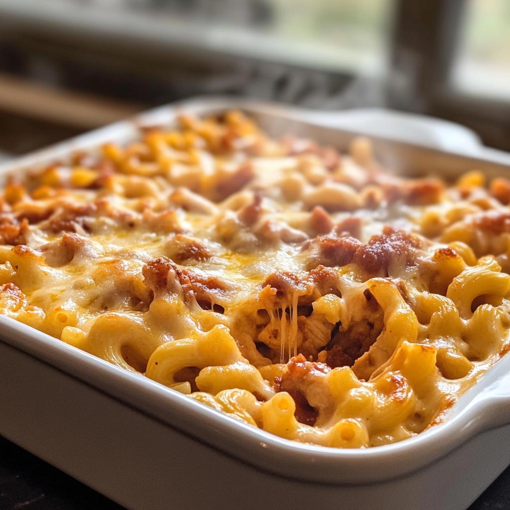 BBQ Chicken Mac and Cheese