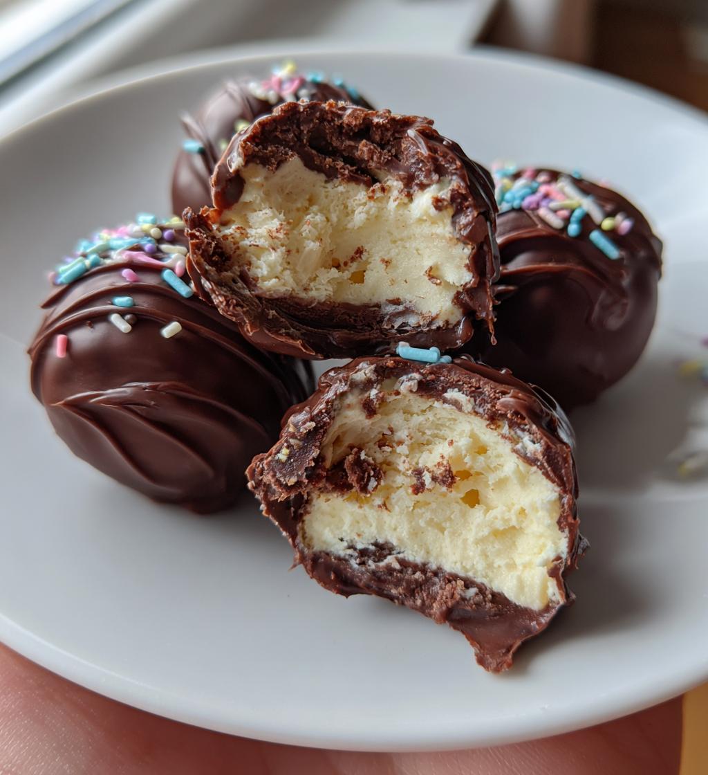 Baileys cheesecake balls