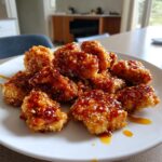 Baked Crunchy Hot Honey Chicken
