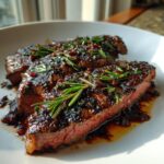 Balsamic Glazed Steak