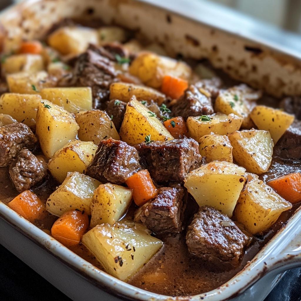 Beef Casserole with Potatoes