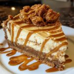 Biscoff Caramel Cookie Butter Cheesecake