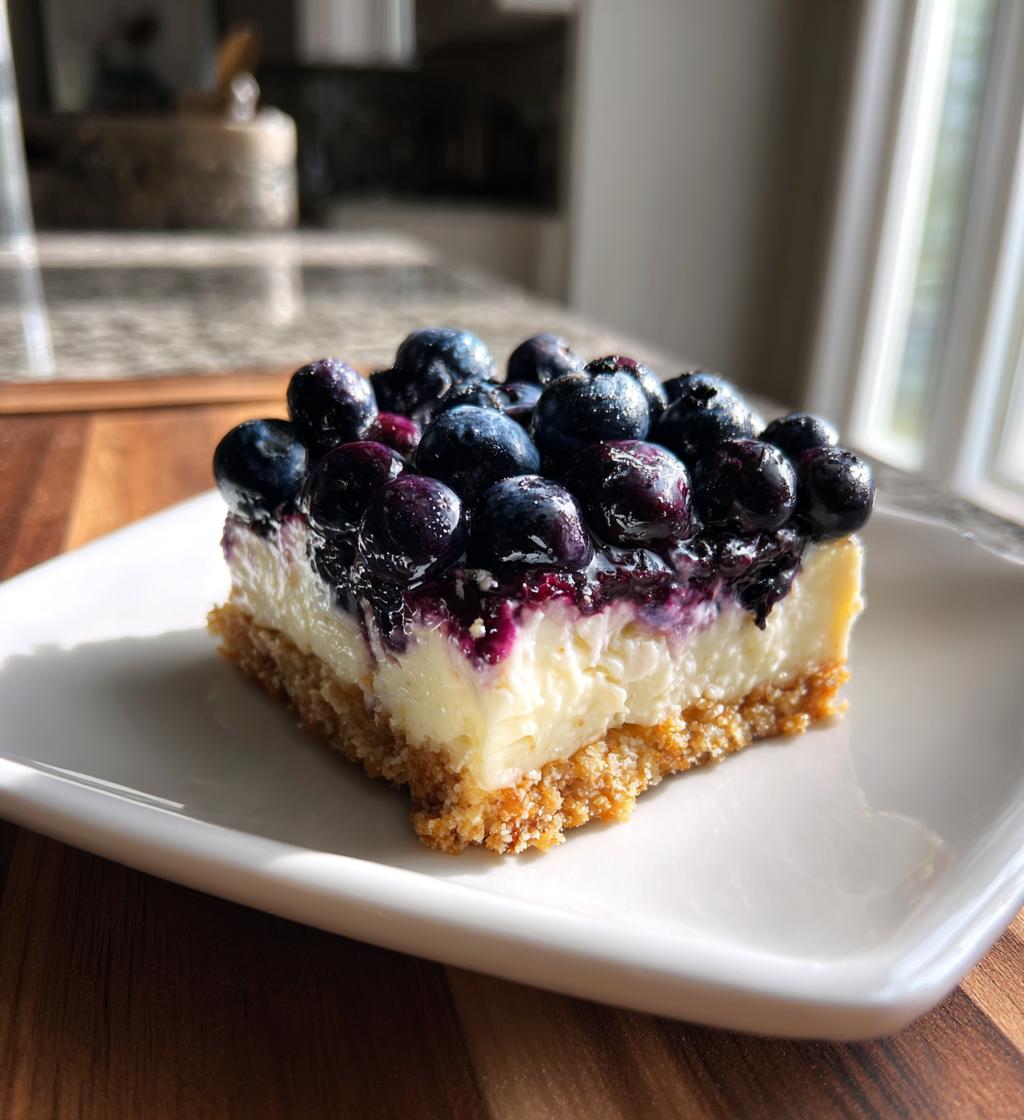 Blueberry Cream Cheese Bars