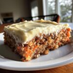 Carrot Cake Bars with Cream Cheese Frosting