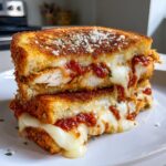Chicken Parmesan Grilled Cheese