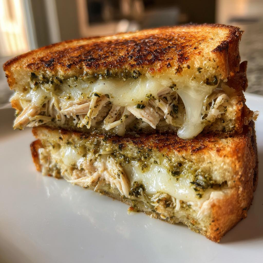 Chicken Pesto Panini – Warm, Cheesy & Flavorful Sandwich