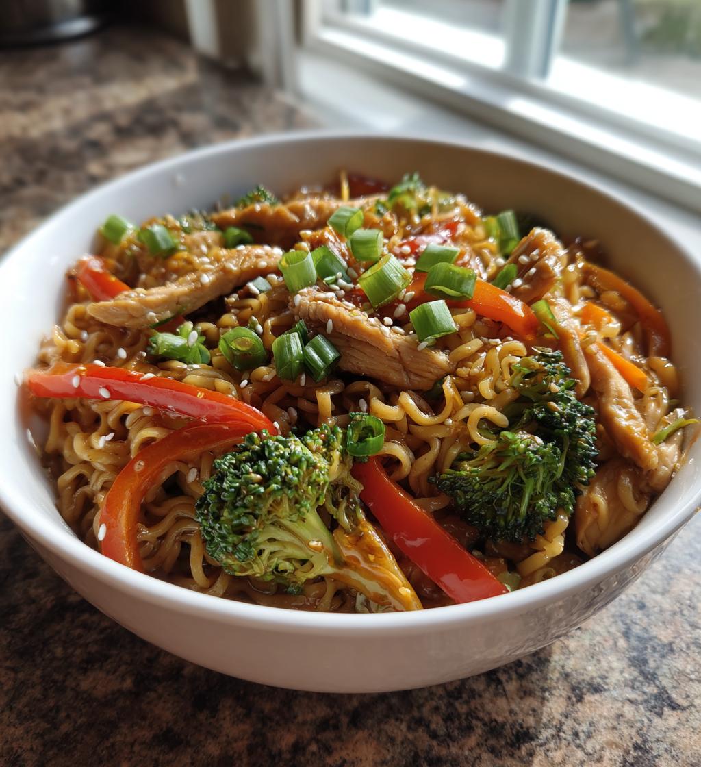 Chicken Ramen Stir Fry