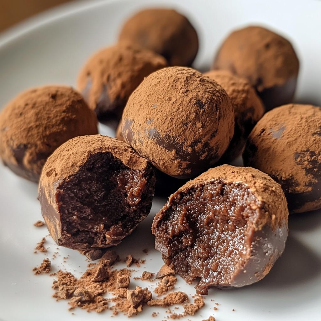 Chocolate Mint Truffles