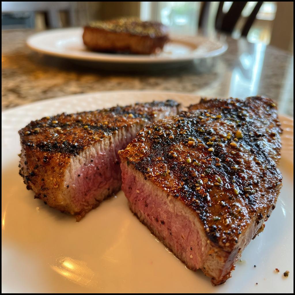 Coffee-Rubbed Steak
