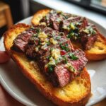 Cowboy Butter Steak Toast