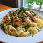 Creamy Garlic Parmesan Chicken Pasta (Easy 30-Minute Dinner!)