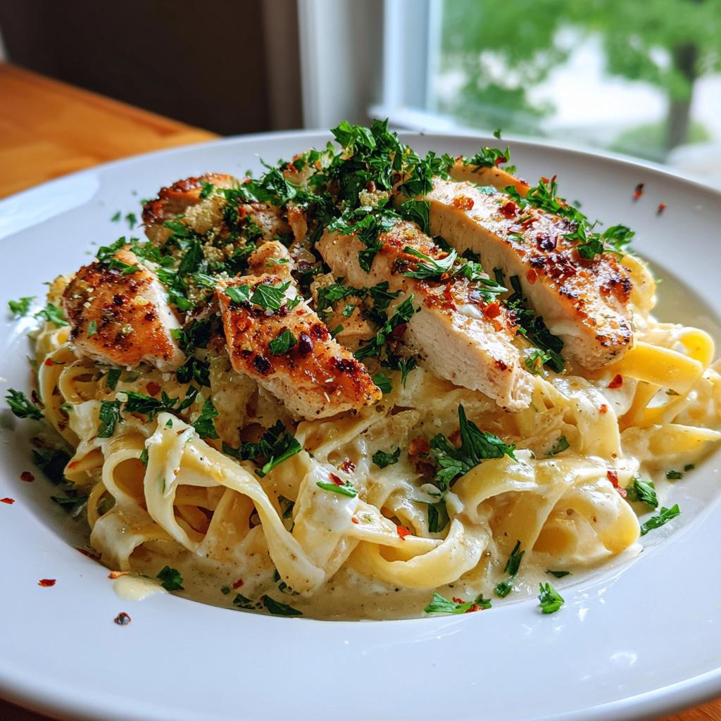 Creamy Garlic Parmesan Chicken Pasta (Easy 30-Minute Dinner!)