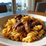 Creamy Steak Pasta