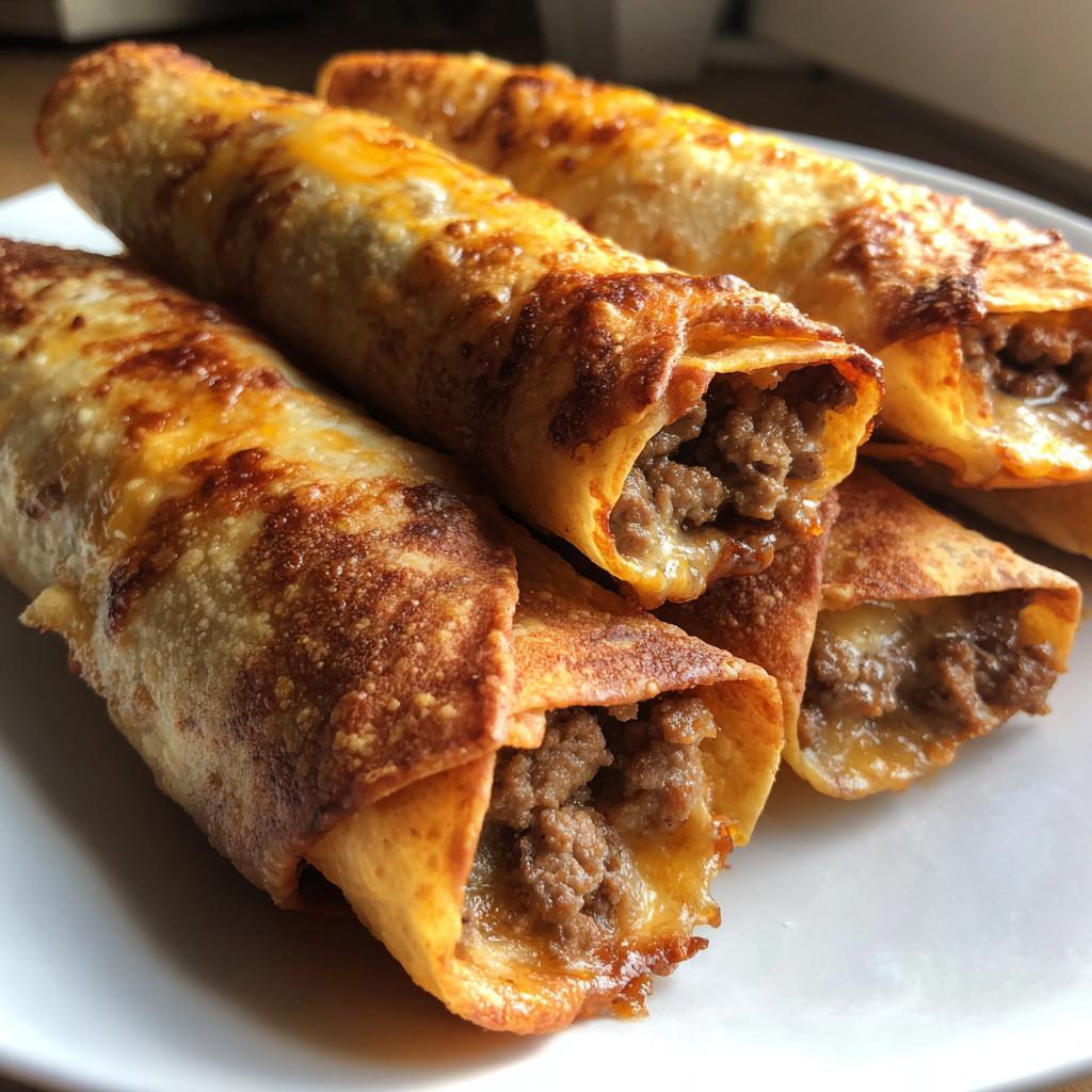 Crispy Beef Taquitos – Easy & Delicious Snack!