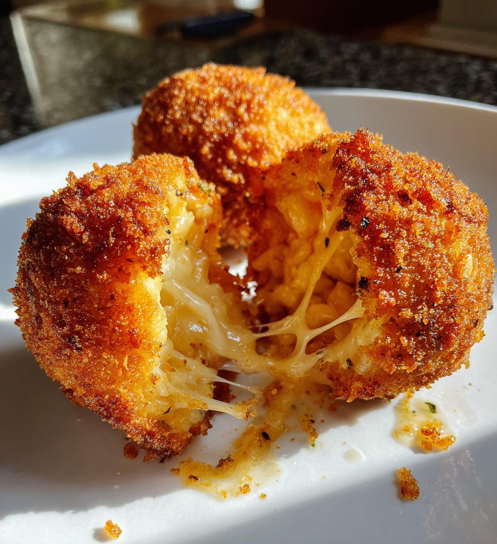 Crispy Cheesy Arancini