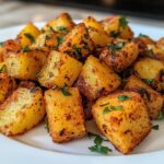 Crispy Spiced Potato Bites with Herbs