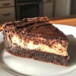 Easy Brownie Bottom Cheesecake – Step-by-Step Dessert Recipe