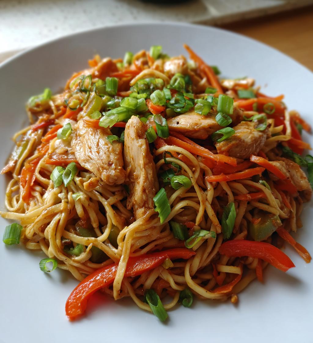 Easy Chicken Lo Mein Recipe