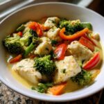 Easy Fish and Vegetable Stir-Fry with Coconut Milk