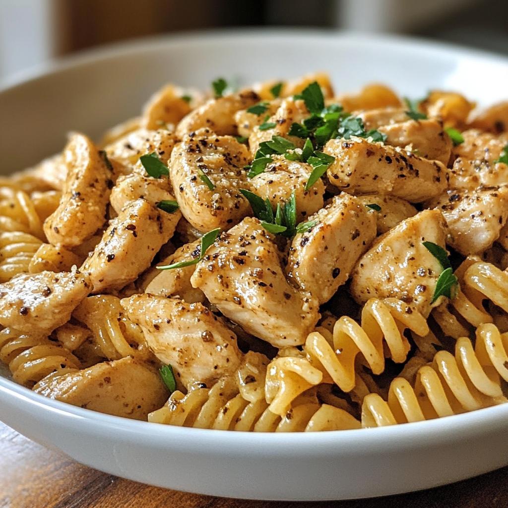 Easy Garlic Parmesan Chicken Pasta Recipe for a Healthy Dinner