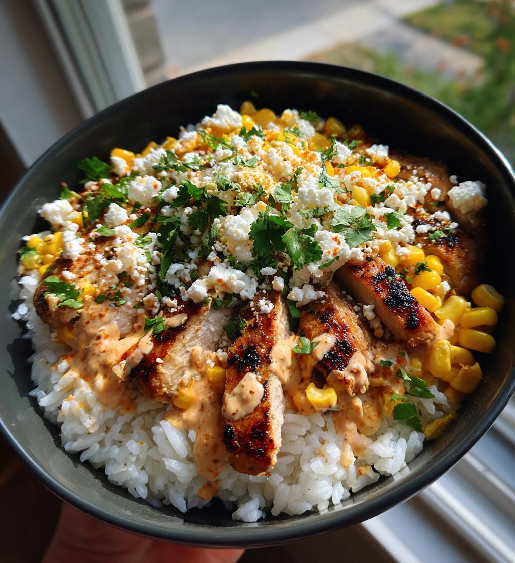 Easy Street Corn Chicken Rice Bowl